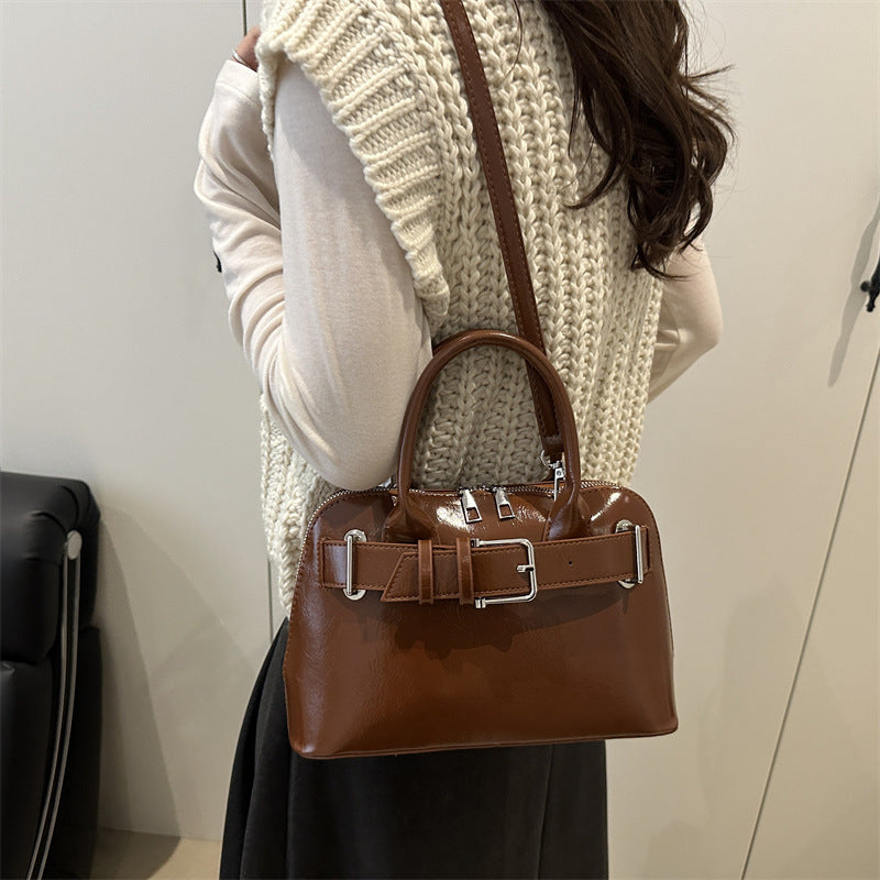 Structured Double Handle Handbag Kalsten