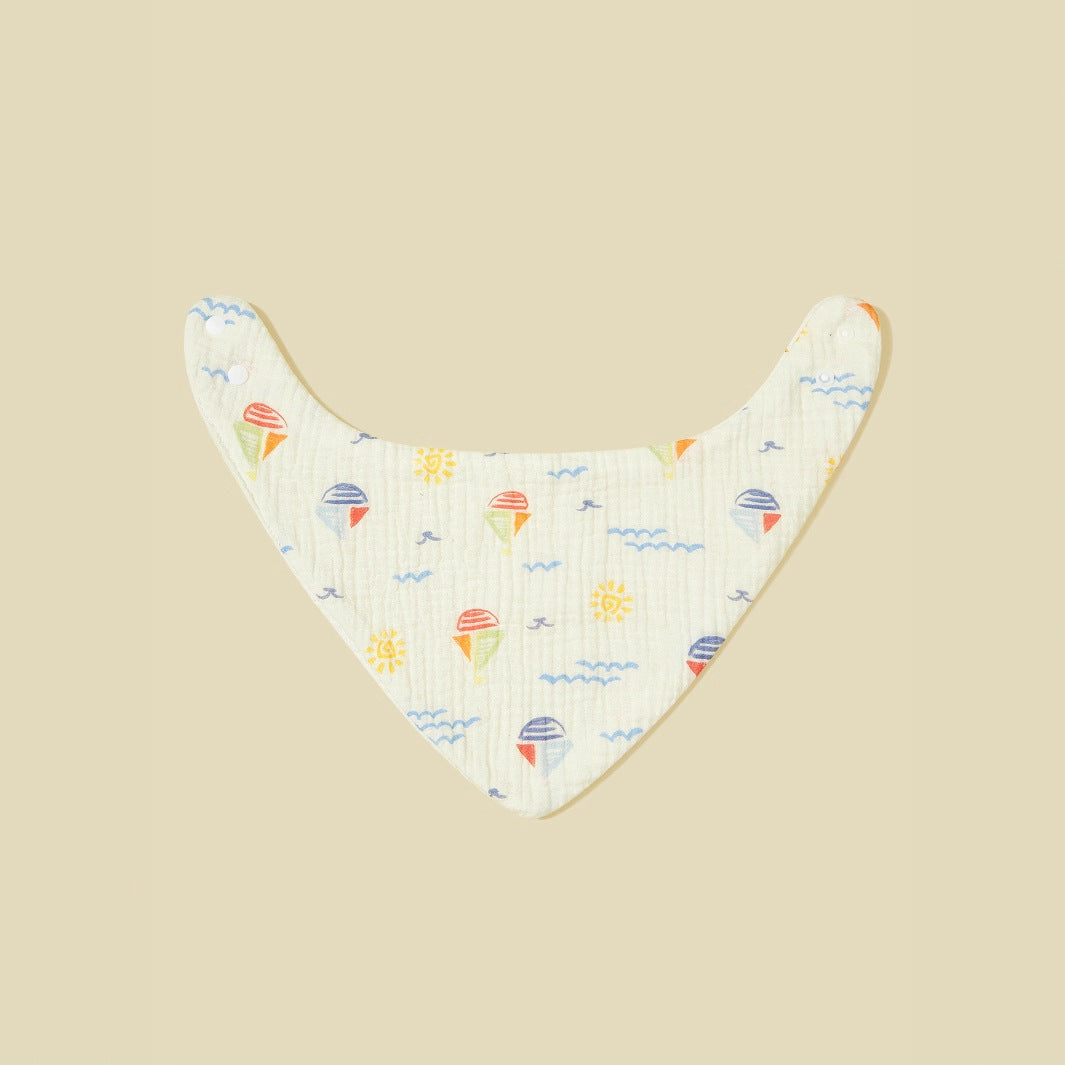 Soft Muslin Baby Bandana Bibs Set kalsten