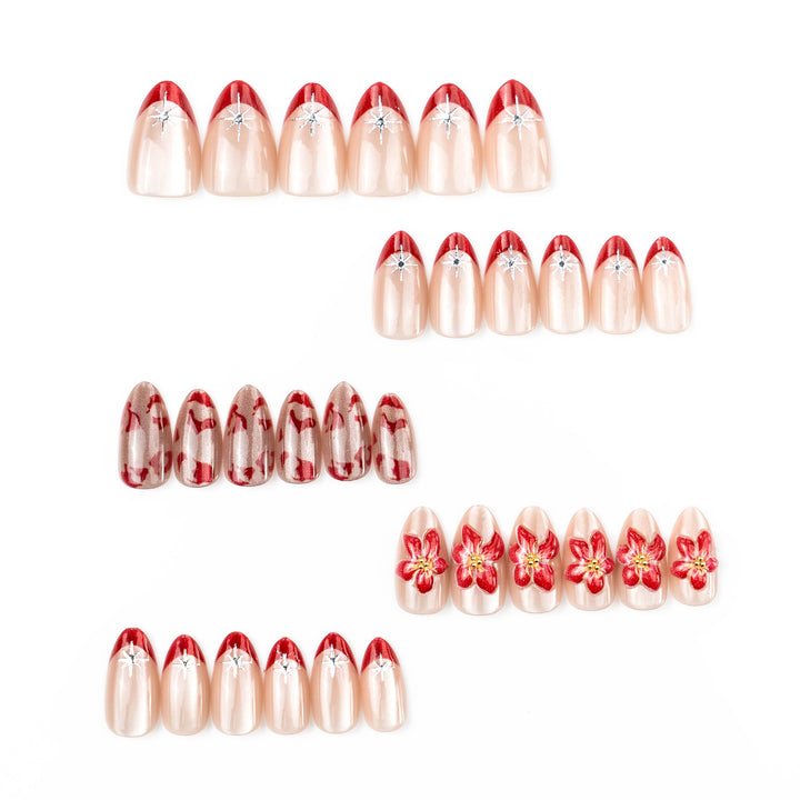 Floral Enhancements Press-On Nail Kit