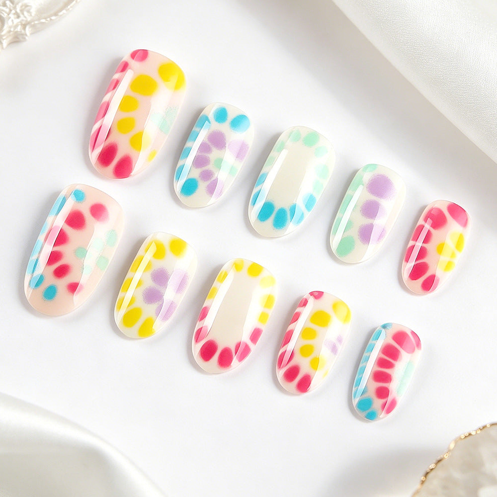 Artistic Watercolor Nail Art Kalsten