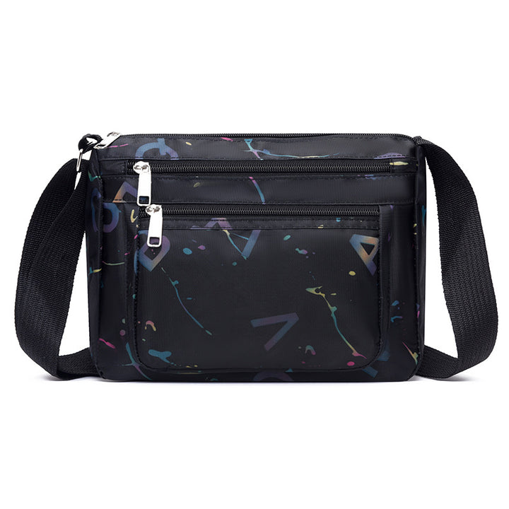 WoStylish Multi-Zipper Crossbody Bag