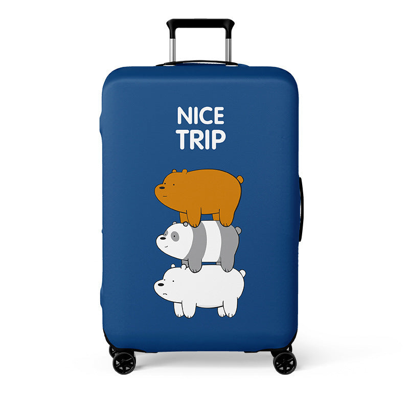 Unisex suitcase with stylish animal motif Kalsten