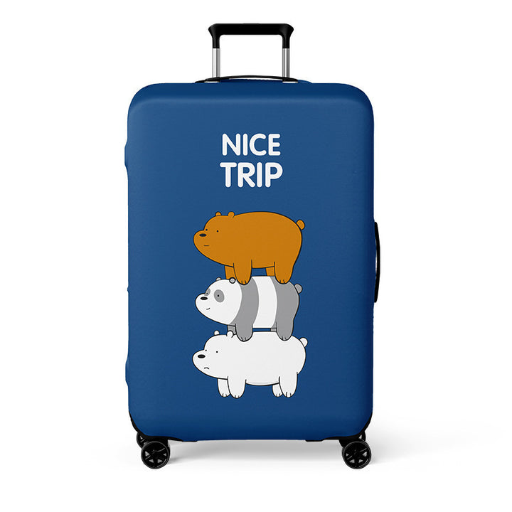 Unisex suitcase with stylish animal motif Kalsten