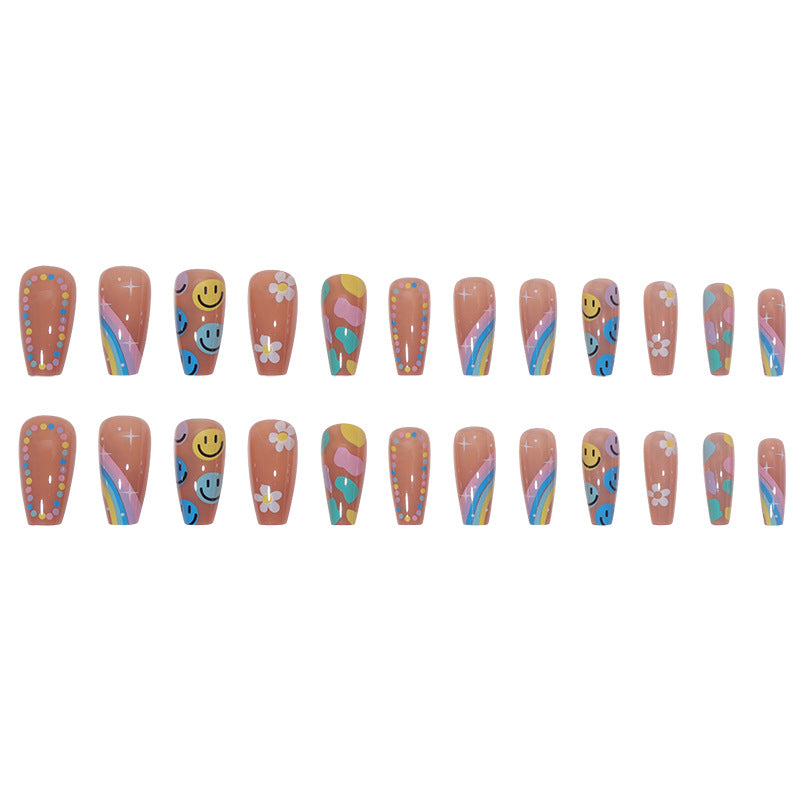 Artistic Abstract Pattern Press-On Nails Kalsten