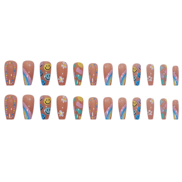 Artistic Abstract Pattern Press-On Nails Kalsten