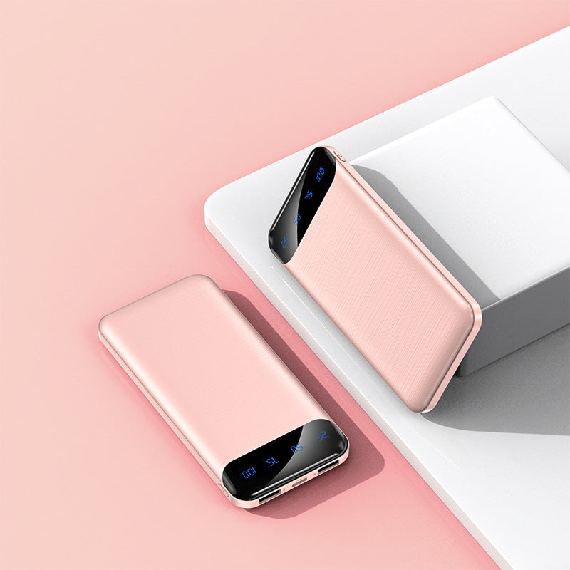 Portable power bank with digital smart display and fast charging speed Kalsten