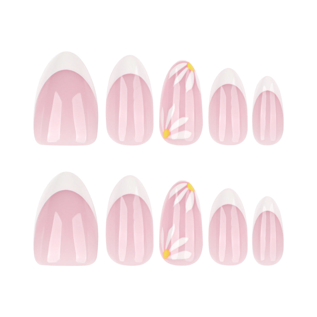 Elegant Nail Art with Floral Designs Kalsten