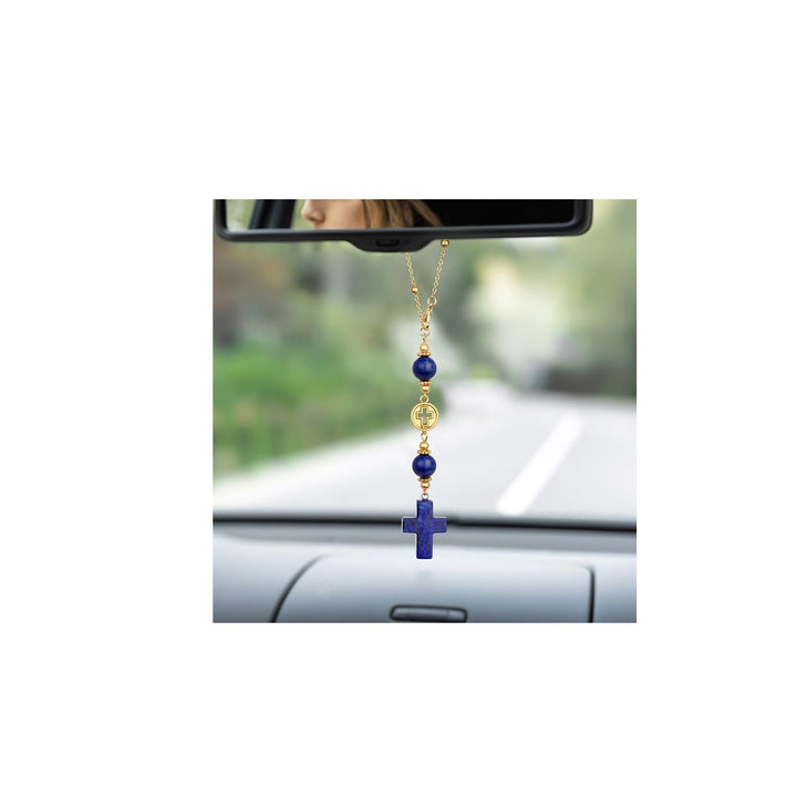 Decorative Cross Car Charm Kalsten