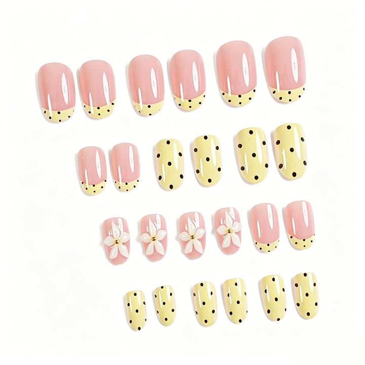 Artistic Press-On Nail Set