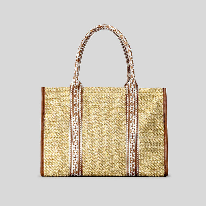 Artisan Woven Beach Tote