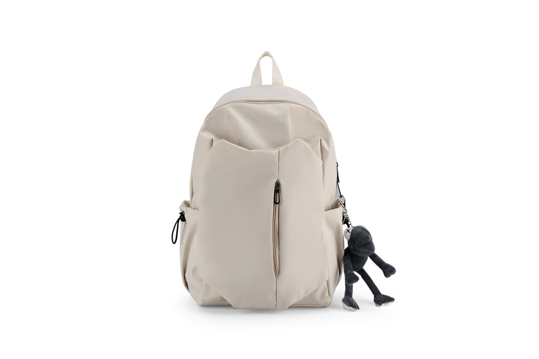 Backpack with Versatile Compartments and Charming Pendant Kalsten