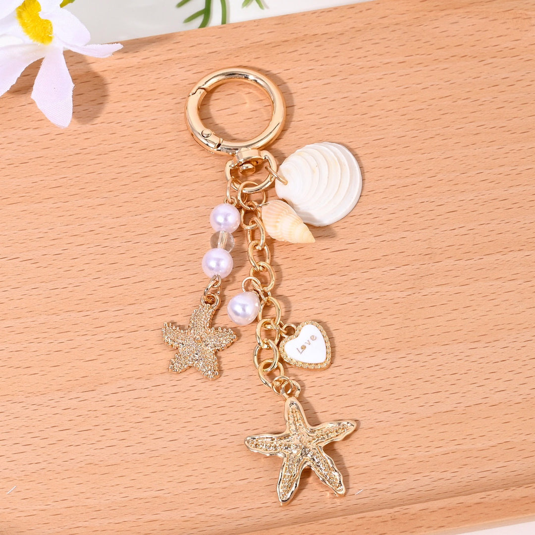 Keychain with Maritime Star Motif Kalsten