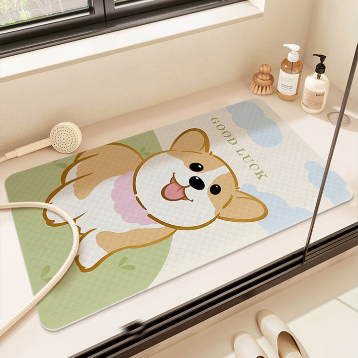 Cute Cartoon Duck Bath Mat
