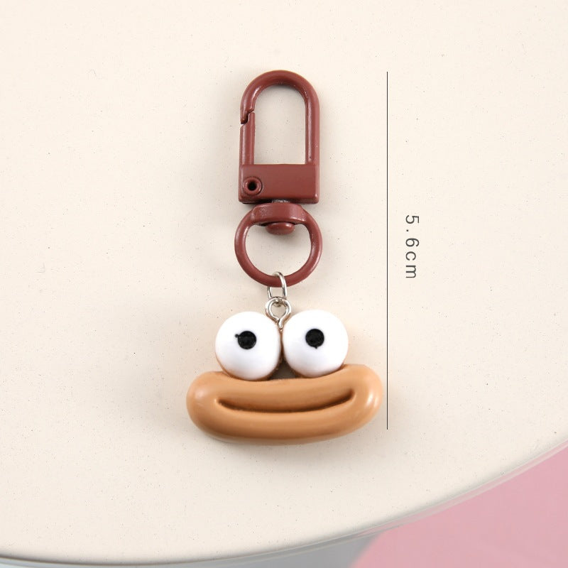Playful keychain with cute cartoon motif Kalsten