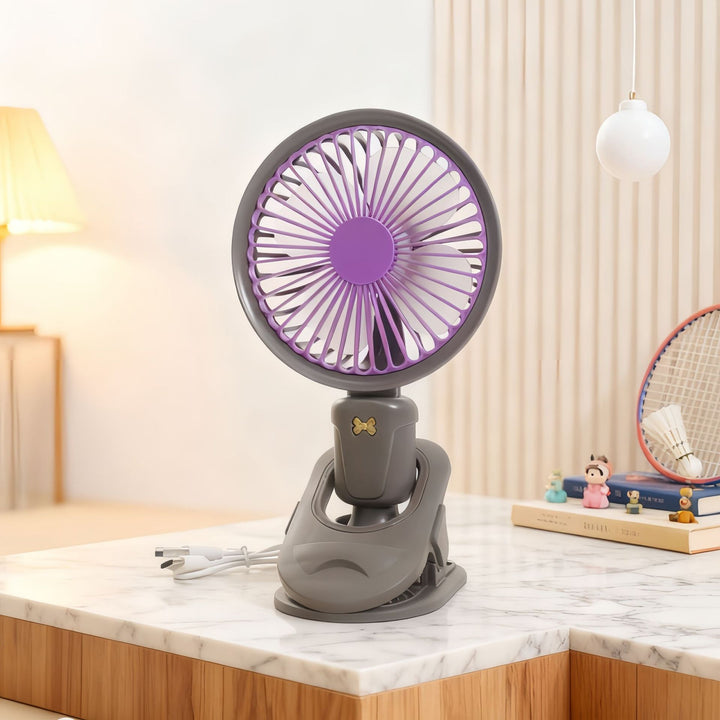 Unisex table fan with practical clip Kalsten