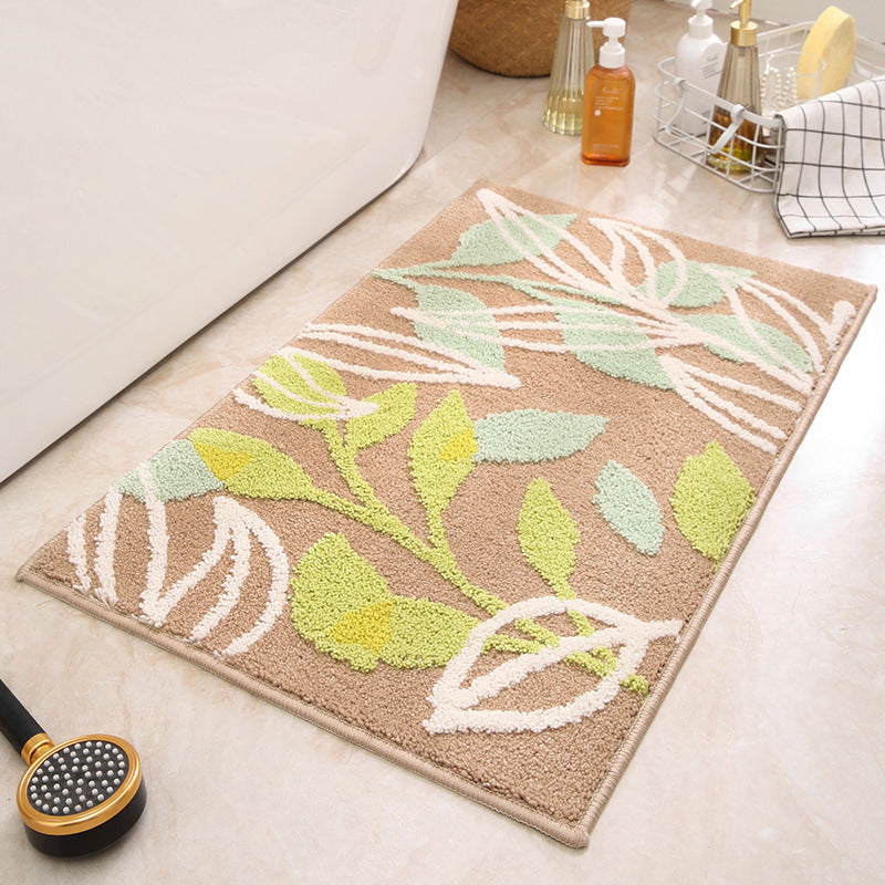 Leaf Pattern Area Rug for Home Decor
