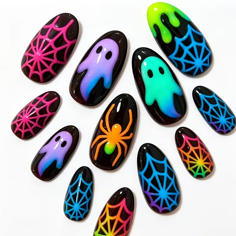 Halloween-Themed Nail Art Set Kalsten