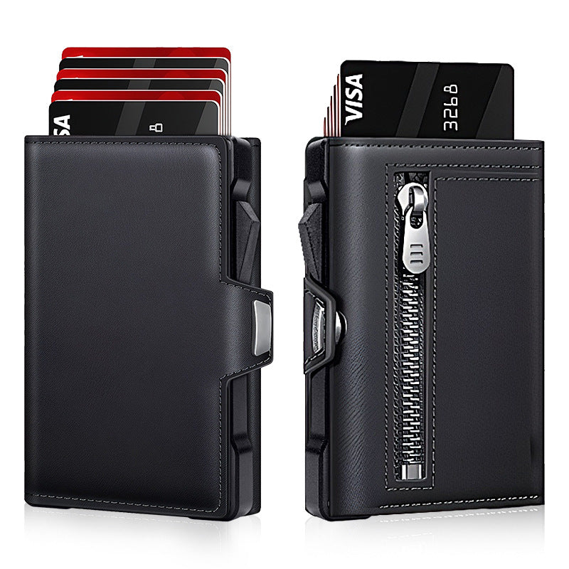 Stylish RFID-Blocking Leather Cardholder Kalsten