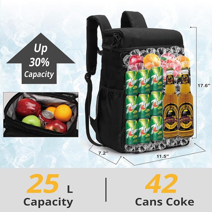 Multifunctional cooler backpack with insulating properties Kalsten