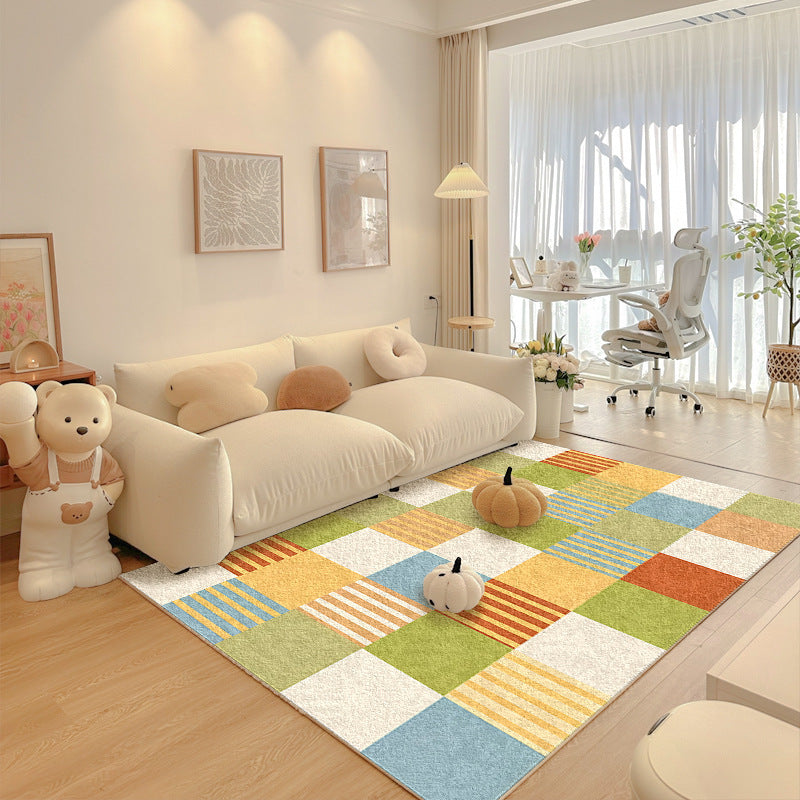 Cozy Checkerboard Area Rug Kalsten