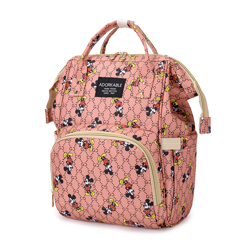 Cute Character Design Diaper Backpack Kalsten