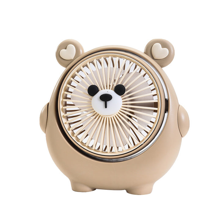 Unisex nan compact USB desk fan in cute reindeer design with adjustable tilt and quiet motor Kalsten