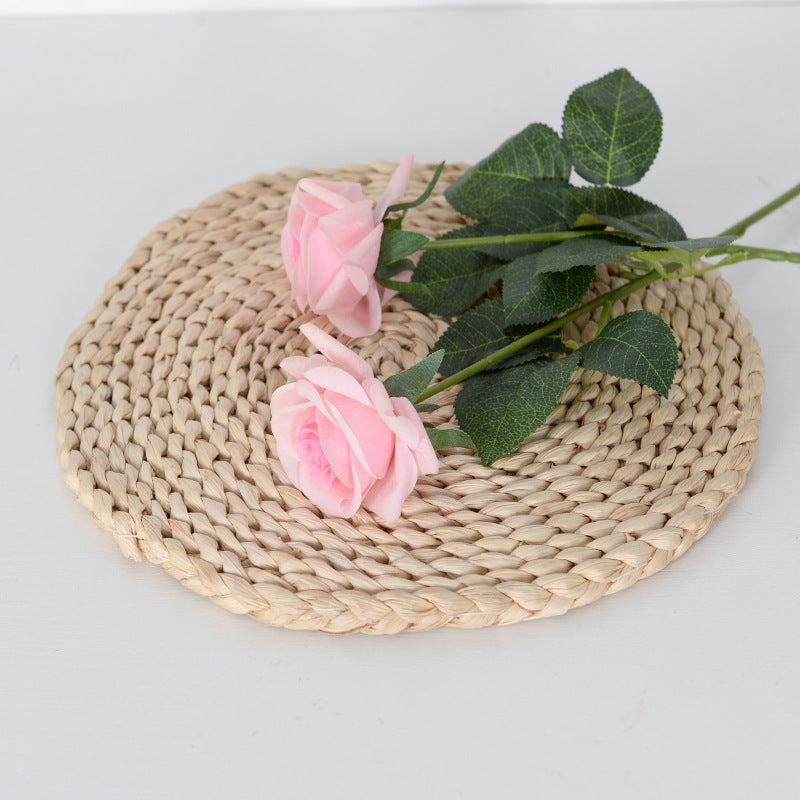 Decorative Realistic Rose Stems