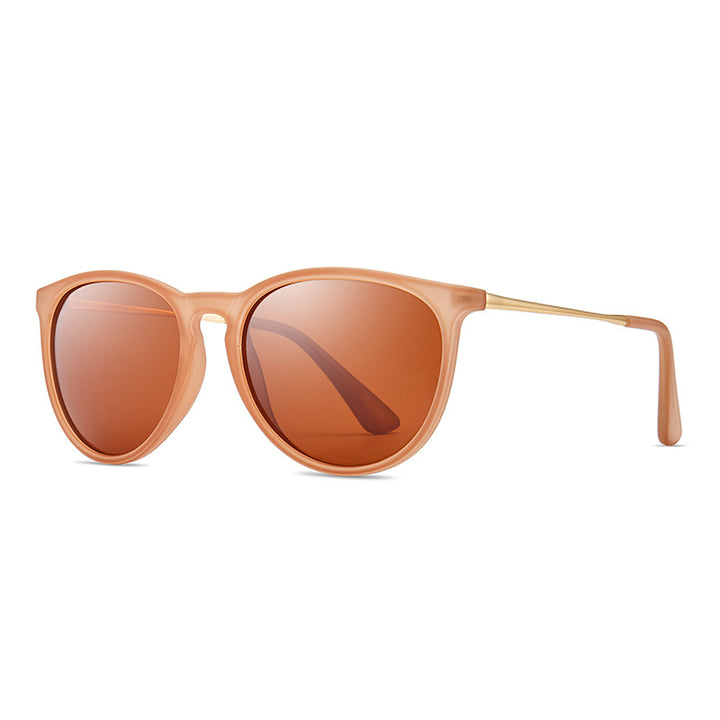 Women's fashionable and elegant sunglasses with high-quality plastic frame and mirrored lenses Kalsten