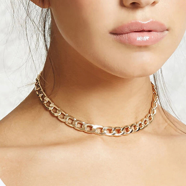 Statement Link Chain Necklace Kalsten