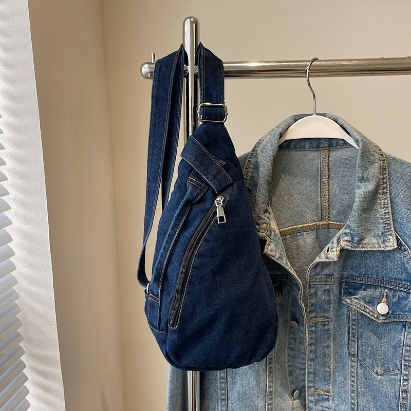 Casual Denim Sling Bag Kalsten