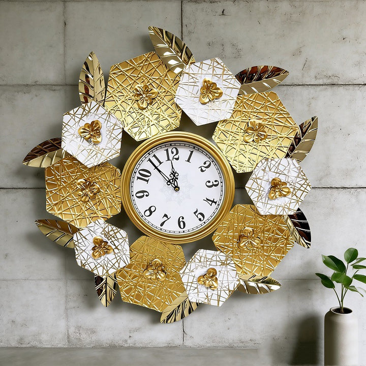 Decorative Floral Wall Clock Kalsten 1789208504
