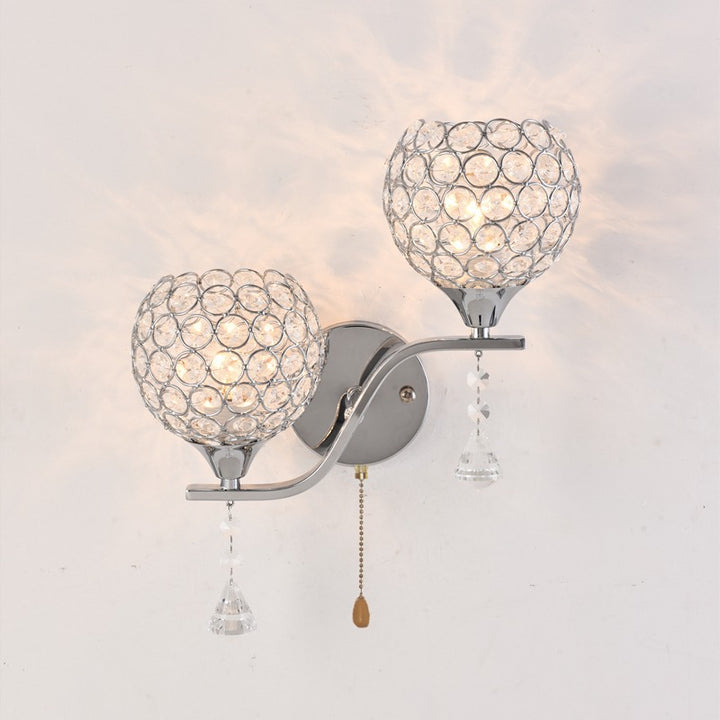 Crystal Accent Wall Sconce