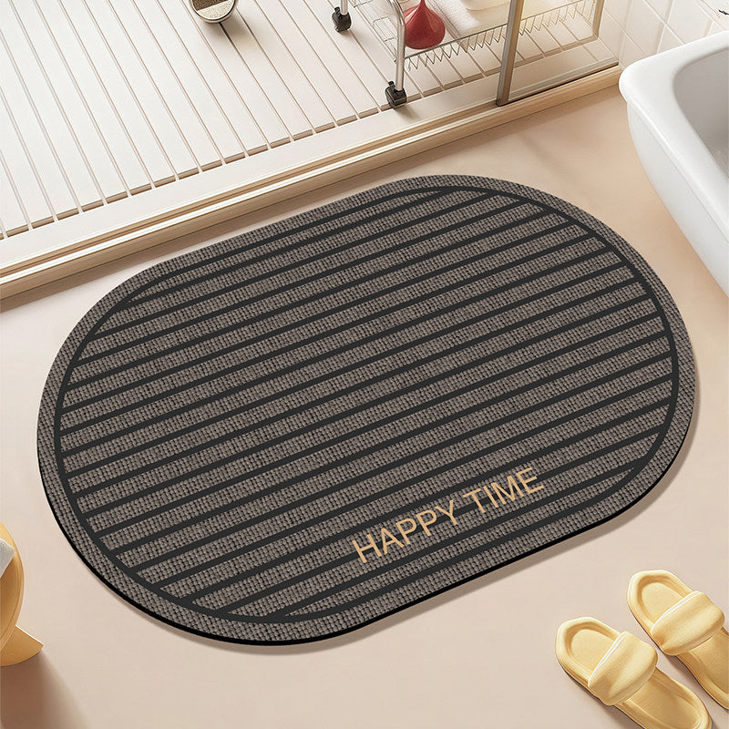 Personalized Memory Foam Bath Mat Kalsten