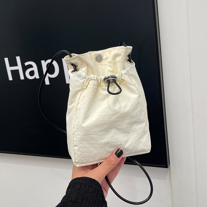 Drawstring Mini Shoulder Bag