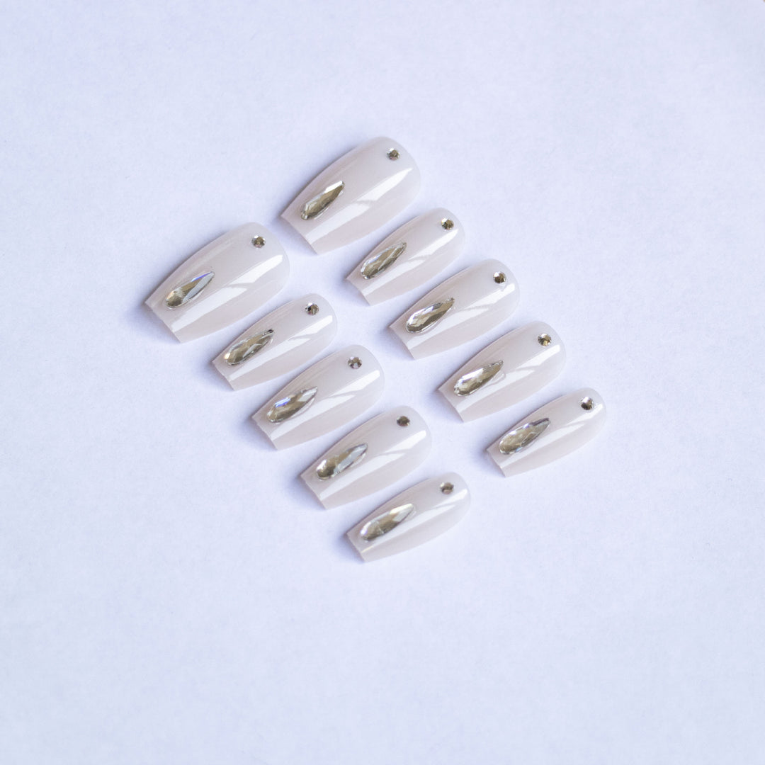 Glamorous Acrylic Nail Art