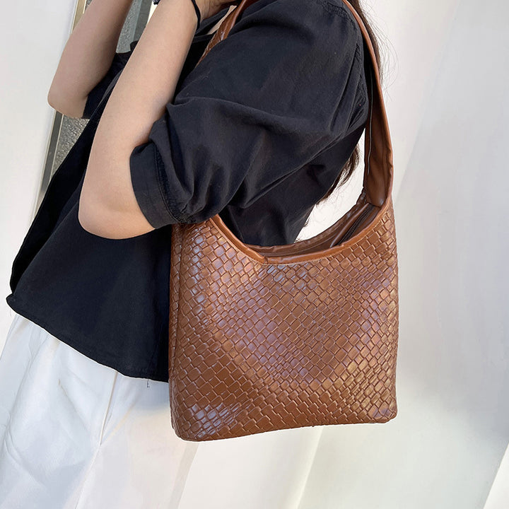 Textured Woven Hobo Bag Kalsten