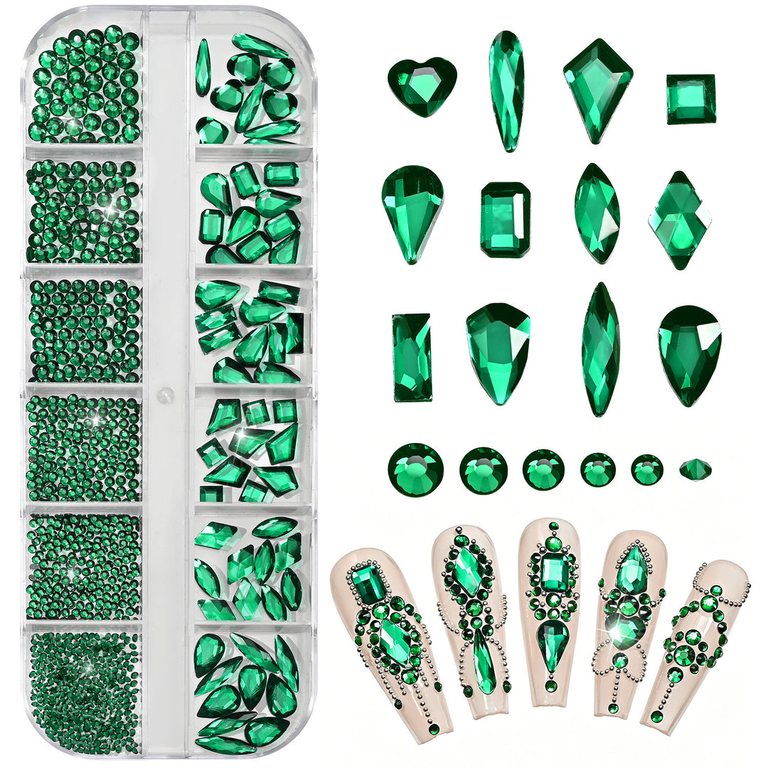 Premium Nail Art Rhinestone Collection