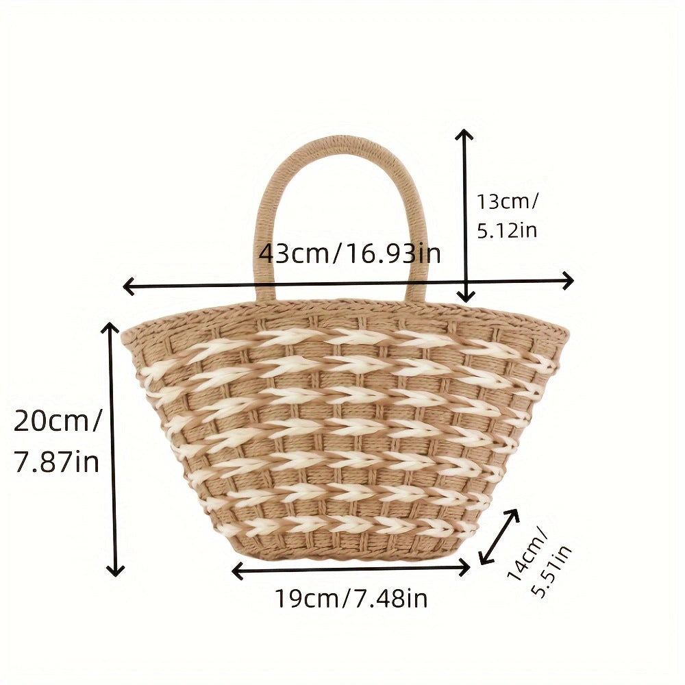 Elegant Hand-Woven Shopping Bag Kalsten
