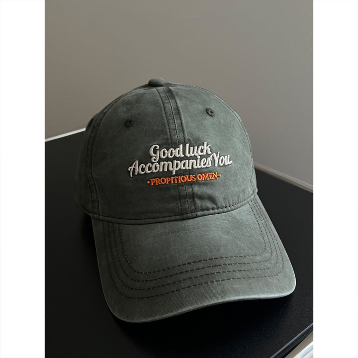 Embroidered Vintage Cap