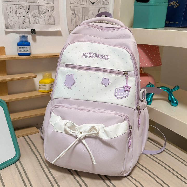 Charming Decorative Star-Embellished Backpack Kalsten