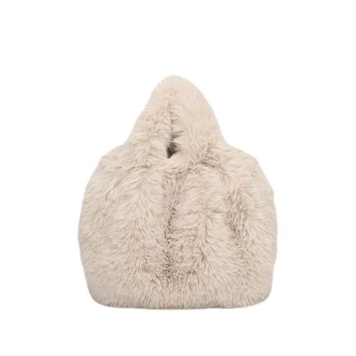 Soft Plush Hobo Bag