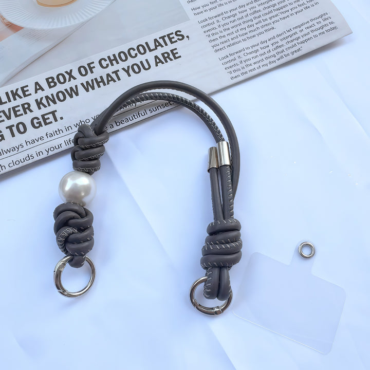 Elegant Braided Keyring Strap Kalsten