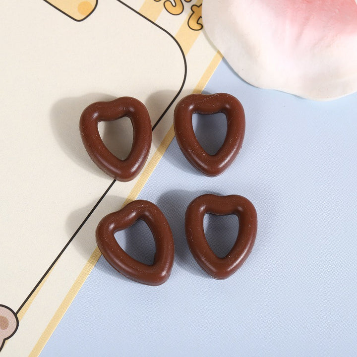 Heart-Shaped Rubber Accessories Kalsten