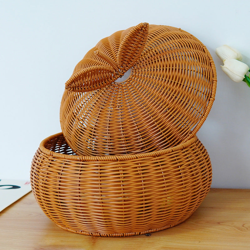 Women's Decorative Fruit Bowl made of Woven Material Kalsten