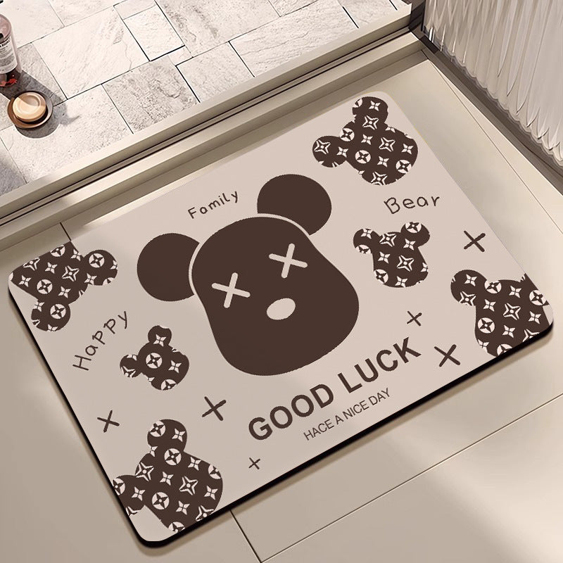 Cute Cartoon Character Bath Mat Kalsten