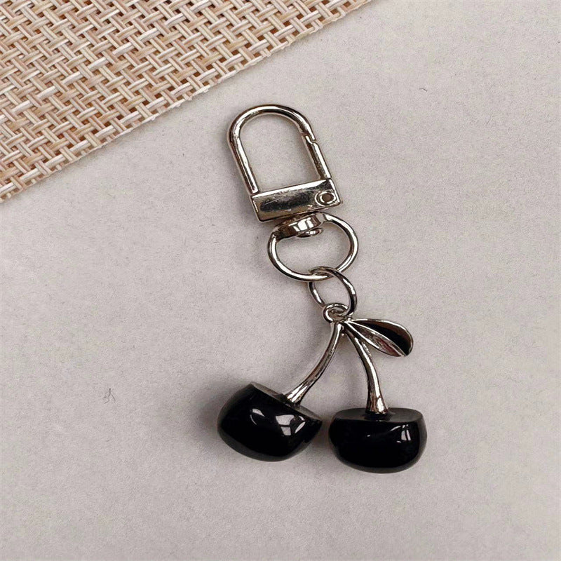 Cherry-Shaped Charm Keychain Kalsten