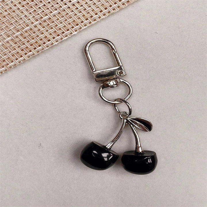 Cherry-Shaped Charm Keychain Kalsten