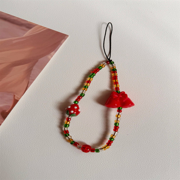 Playful Beaded Charm Phone Strap Kalsten 1790135971