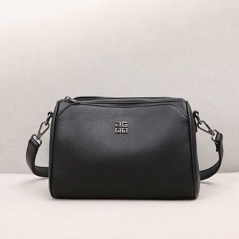 Chic Textured Handheld Crossbody Bag