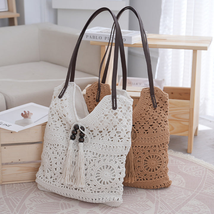 Handcrafted Macrame Shoulder Bag Kalsten